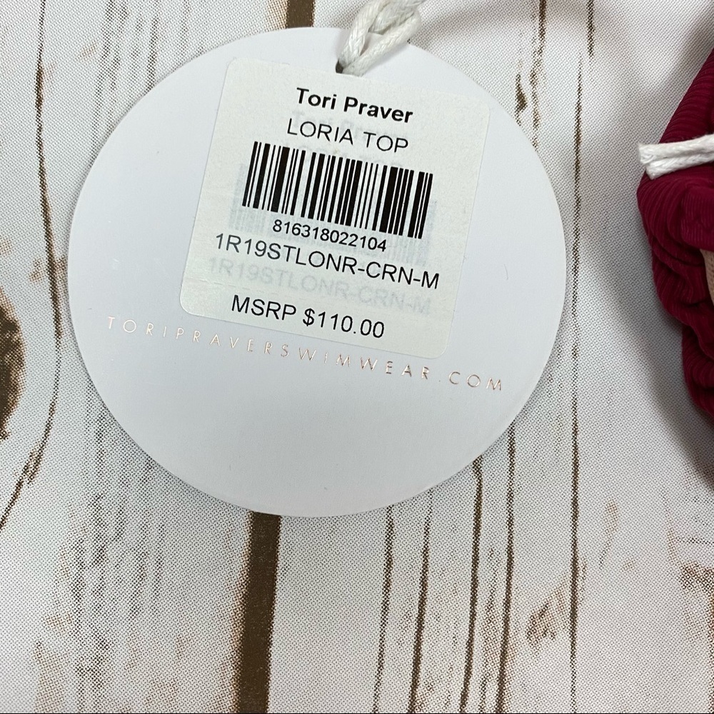 Tori Praver‎ Loria Button Front Bikini Top - Picture 9 of 10